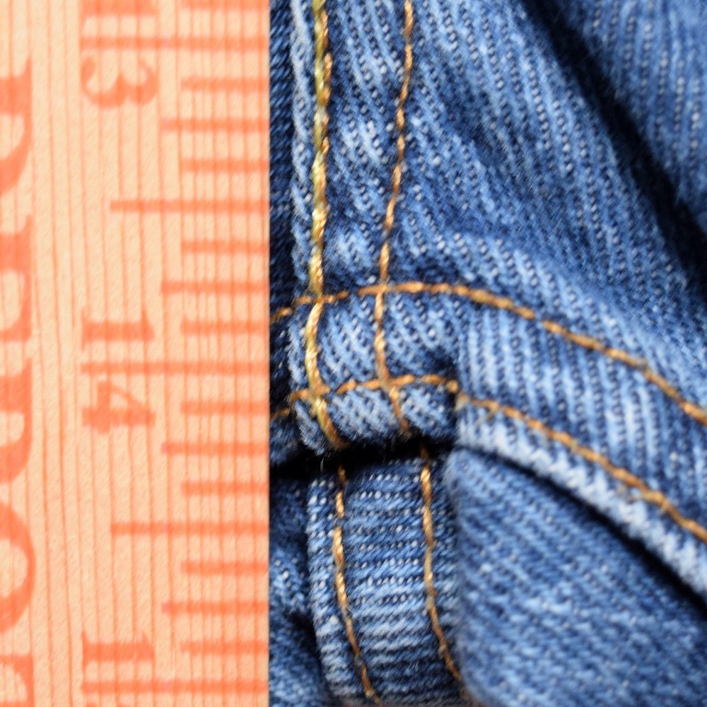 Levi's 550 Relaxed Fit Tapered Denim Blue Jeans Men's Size 48x29 Big & Tall - Picture 12 of 12